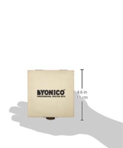 YONICO Router Bits Set Dado Straight Bit Undersize Plywood 3 Bit 1/2-Inch Shank 14323 12 31BtFKyVUuL