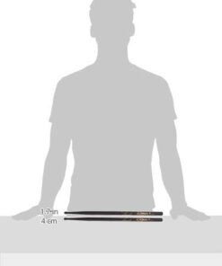 Avedis Zildjian Company 5B Nylon Black Drumsticks Standard 12 31DGxhDehoL