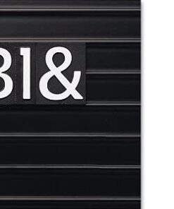 Quartet Characters for Magnetic Letter Boards, Helvetica Font, 1 Inch, 128 Characters per Set, White (M1) 128 Letters/Numbers/Symbols 12 31DIfNG9c5S