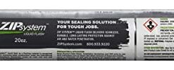 ZIP System Liquid Flash | 20 oz. Sausage Pack | Weather-Resistant | Flashing Sealant (20oz Sausage) 20006 7 31DxlwY9d0L