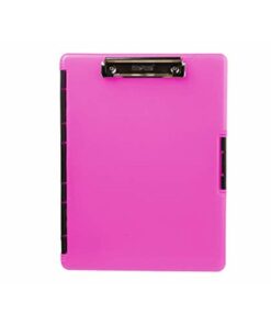 Alternative view of Dexas 3517-806 Slimcase 2 Storage Clipboard with Side Opening, Neon Pink. Organize in Style for Home, School, Work, or Trades! Ideal for Teachers, Nurses, Students, Homeschooling, and Beyond.