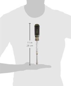 Hilmor 1891260 Quick Change Magnetic Nut Driver, 6" 1/4" + 5/16" - HVAC Tool 9 31Eei IpmIL