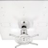 Amer Mounts AMRDCP100KIT Universal Adjustable 2 x 2 feet Drop Ceiling Projector Mount, Suspended Drop-in Ceiling Projection Mounting Kit, White 32 31EenB40wJL