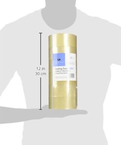 Alternative view of Sparco Sealing Tape Transparent Heavy Duty, 48mm x 50m, 6 Rolls (60041)
