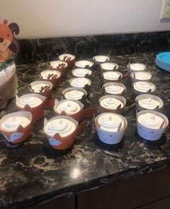 Woodland Baby Shower Cupcake Wrappers- Set of 24 Woodland Creatures 40 31Ej8aHlFpL