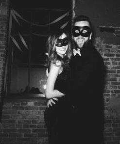 Masquerade Mask For Men Antique Look Mask for Halloween, Prom Party, Venetian Party, Mardi Gras, Carnival & Masquerade Ball One Size Black 42 31F15LKDuL