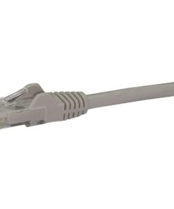 StarTech.com 8ft CAT6 Ethernet Cable - Gray CAT 6 Gigabit Ethernet Wire -650MHz 100W PoE RJ45 UTP Network/Patch Cord Snagless w/Strain Relief Fluke Tested/Wiring is UL Certified/TIA (N6PATCH8GR) 8 ft / 2.4 m 1 Pack 13 31Fai2IMQyL