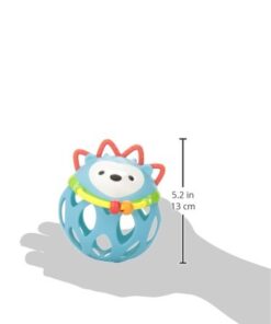 Skip Hop Baby Rattle Toy, Explore and More Roll Around Rattle, Hedgehog 35 31FpBnfFfL