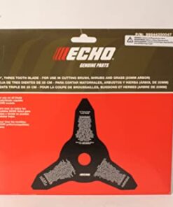 Echo 99944200047 3-Tooth Grass & Weed Blade (20mm Arbor) 3 31G1o1k1VjL