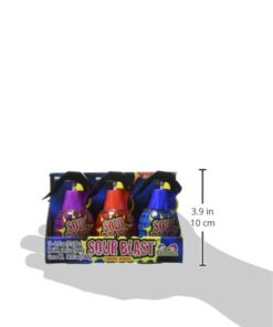 Kidsmania Sour Blast Candy Spray Grenades, 12 Count 12 31G52kQKc9L