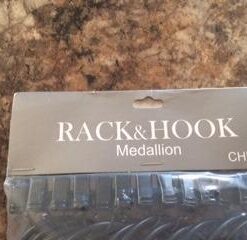 Set of 14 Decorative Drapery Curtain Clip Rings, 2" Interior Diameter, Black Premium Iron Metal Material 24 31G7fj28wfL