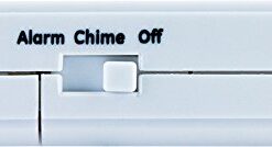 GE Personal Security Window and Door Alarm, 2 Pack, DIY Protection, Burglar Alert, Wireless Chime/Alarm, Easy Installation, Home Security, Ideal for Home, Garage, Apartment and More, 45115 White 35 31GAPjx7mHL