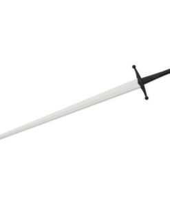 Red Dragon Armoury Synthetic Bastard Sparring Sword - White Blade with Black Hilt