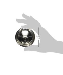Master Lock 40D Stainless Steel Discus Padlock with Key,Silver 1 Pack 15 31Ga0iyIYL