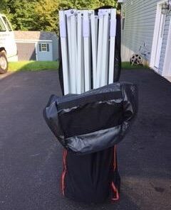 Impact Canopy Roller Bag for Pop Up Canopy Tent, Wheeled Storage Bag with Handles for 10 x 20 Canopy - Roller Bag Only, Black Standard 10 X 20 14 31Gf5qsxUnL