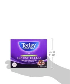 Tetley British Blend Decaffeinated Black Tea, 40 Tea Bags 40 Count (Pack of 1) 13 31GfY2GSZ7L