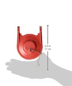 Kohler K-GP1078441 PART GP1078441 FLAPPER FOR TWO-PIECE TOILETS WITH CLASS FIVE TECHNOLOGY, 3-1/4 In, Red 9 31GuczNPRWL