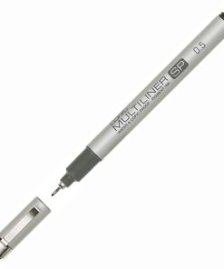 Copic Sketch Alcohol Marker 5 Colors + Multiliner SP Set, Sketching Grays Neutral Gray colors (N0, N2, N4, N6, and N8) and a Black 0.5 pen Marker Set 29 31HA555D3CL