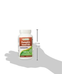 Best Naturals Pumpkin Seed Oil Bladder Control 1000 mg 180 Softgels 180 Count (Pack of 1) 17 31HCoNbaEYL