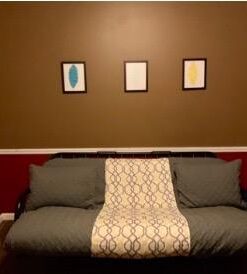 NuWallpaper NU1648 Navy Grand Trellis Peel & Stick Wallpaper, Blue 45 31HKF6m4R1L