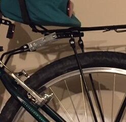 Ventura Economical Bolt-On Bicycle Carrier Rack, Adjustable Fit for 26"/28"/700c, Steel , Black 56 31HfeY2ygPL