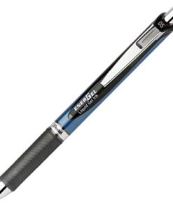 Pentel® EnerGel™ Deluxe RTX Retractable Liquid Gel Pens, Fine Point, 0.5 mm, 54% Recycled, Blue Barrel, Black Ink, Pack Of 12 Pens 12 Count (Pack of 1) 12 Pack-0.5 mm Needle 0.5mm Needle 8 31HiGdQjKoL