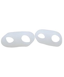 AnHua®Unisex Small Toe Soft Silicone 2 Holes Orthotics Bunion Tail Toe Straightener Separator Shield Protector Spreader Corrector Adjuster Foot Pain Relief 13 31HvMBInTL