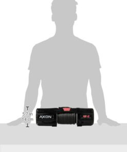 WARN 101140 AXON 45-S Powersports Winch With Spydura Synthetic Rope and HUB Wireless Receiver: 1/4" Diameter x 50' Length, 2.25 Ton (4,500 lb) Pulling Capacity No Size 24 31IABox4z8L