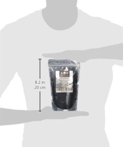 The Spice Lab Black Salt - Real Hawaiian Black Lava Salt - Fine 1 Pound - OU Kosher Gluten-Free Non-GMO Gourmet Salt - Authentic Hawaiian Black Salt - Excellent Halloween Margarita Salt - No. 4061 1.00 Pound (Pack of 1) 16 31IB4LZDDwL