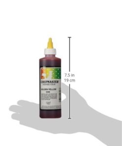 Chefmaster Liqua-Gel Food Color, 10.5-Ounce, Golden Yellow Golden Yellow (Egg) 10 31IW5JE0InL