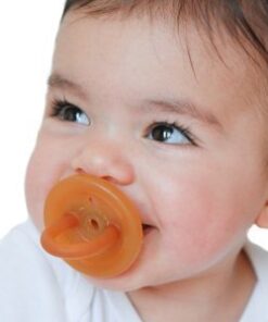 Ecopiggy Ecopacifier Rounded Natural Pacifier (1 Pack) - 6 Mos+ 16 31IhmdA1FCL