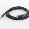 Sound Squared brand, S2-EXT6 6 foot long earphone extension cord, 3.5mm male and female connectors, black 6 Feet male/female Standard Packaging 25 31IvbJaxsL