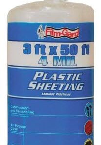 Film-Gard Heavy Duty Plastic Sheeting 4 31Jd3 HinuL