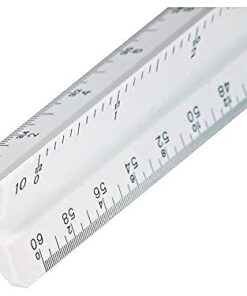 Staedtler STD9871931BK Architects Printed Scale, White, 1 Count (Pack of 1) 4 31JmjtP7ucL