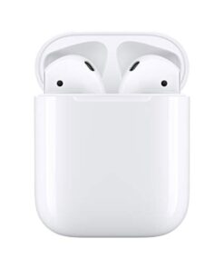 Apple AirPods (2nd Generation) Wireless Ear Buds, Bluetooth Headphones with Lightning Charging Case Included, Over 24 Hours of Battery Life, Effortless Setup for iPhone 22 31K47DTP9QL