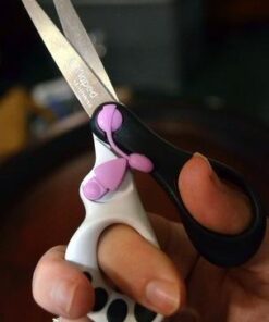 Maped Helix USA Koopy Spring-Assisted Educational Scissors, Kids, 5 Inch, Blunt Tip, Right Handed Use (470249US),Black/White Set of 1 23 31LXyhOpscL