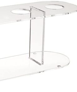 Winco Acrylic 4-Hole Ice Cream Cone Stand,Clear,Medium 1 9 31LtbYgPbAS