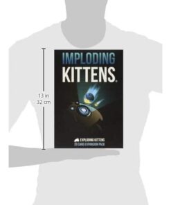 Imploding Kittens Expansion Set - Easy Family-Friendly Party Games - Card Games for Adults, Teens & Kids - 20 Card Add-on Imploding Kittens (Expansion) 33 31LujlrdtL