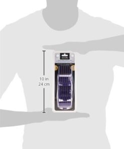Andis 01415 Master Dual Magnet Large Comb Set - Crafted with High-Grade Metal, Contains 4 Different Size Combs - Providing a Comfortable & Snag-Free Experience - Purple 4-Comb Set 17 31MC8UU7mXL