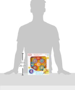 Fun Time Fun with Gears Toy 55363 1 Multi-colored 9 31MEPO0P3CL