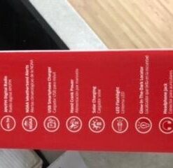 Eton - American Red Cross FRX3+ Emergency NOAA Weather Radio, Red, Digital Display, Hand Turbine, Solar Power, Red LED Flashing Beacon, 7 NOAA/Environment Canada Weather Bands, Phone Charger FRX3+ 37 31MLGta0nnL