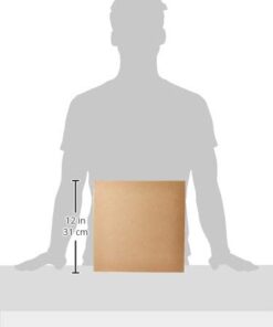 Grafix Medium Weight Acid-Free 0.057” Chipboard Sheets, Create Three-Dimensional Embellishments for Cards, Papercrafts, Mixed Media, Home Décor, and More, 12 x 12, Natural, 25 Count 12 x 12" 33 31MZSqiBMOL