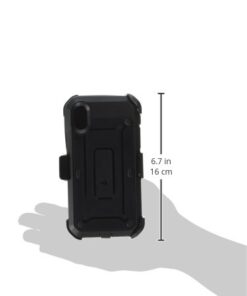 SUPCASE Unicorn Beetle Pro Series Case Designed Designed for iPhone X, with Built-In Screen Protector Full-body Rugged Holster Case for Apple iPhone X / iPhone 10 (2017 Release) (Black) Black 33 31MlQRsNfkL