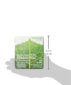 Seventh Generation, Facial Tissue Cube 2-ply 85 count roll 85 Count (Pack of 1) 14 31NRIZSphCL