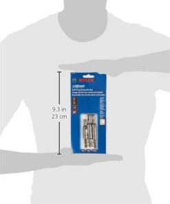 BOSCH CC2430 3-Piece Clic-Change 1/4 In. Self-Centering Drill Bit Assorted Set 3pc Set 25 31NtTWLpUhL