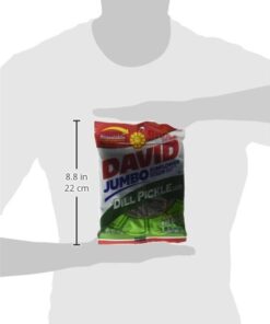 Alternative view of David Jumbo DILL PICKLE Sunflower Seeds, Roasted and Salted (3 Pack) 5.25 oz each Dill,Salted,Roasted 5.25 Ounce (Pack of 3)