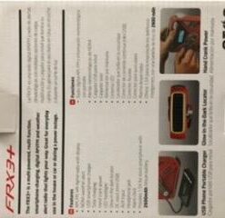 Eton - American Red Cross FRX3+ Emergency NOAA Weather Radio, Red, Digital Display, Hand Turbine, Solar Power, Red LED Flashing Beacon, 7 NOAA/Environment Canada Weather Bands, Phone Charger FRX3+ 38 31Oq7ZSSO7L
