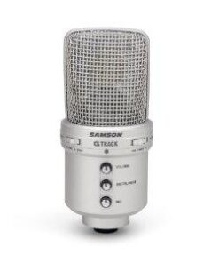 Samson G-Track USB Condenser Microphone with Audio Interface 19 31Pig 1jjDL