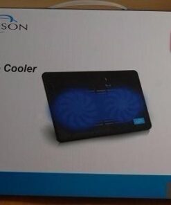 AICHESON Laptop Cooling Pad 2 1000RPM Fans Portable Computer Cooler, Blue LEDs, S007 80 31PjJGs FaL