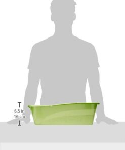 Pureness Giant Cat Litter Pan, Assorted Colors 29 31QOMrBJkyL